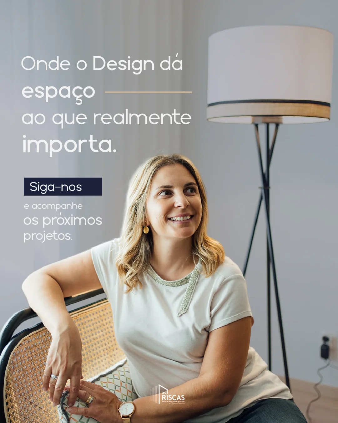 Publicação de capa da Às Riscas Interior Design: “Onde o design dá espaço ao que realmente importa”